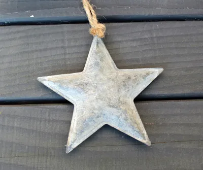 Obrázok produktu pre Ošúchaná hviezda zinok 11,5 cm