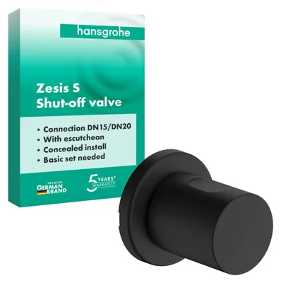 Immagine prodotto di hansgrohe Zesis S robinet d'arrêt encastré, 74997670, 74997670