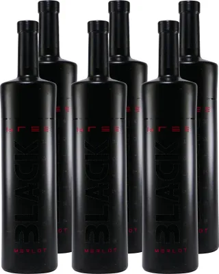 Produktbild von Bree Black Edition Merlot IGP -trocken- (6 x 1,5L)