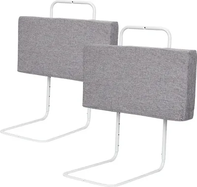 Produktbild von TolleTour Bettgitter Bettschutzgitter für Kinder Rausfallschutz Bett 5-Loch Höhenverstellbar Kinderbettgitter Sicherheitsschutz für Kleinkinder Babys und Kinder 50cm Leinenfarbe