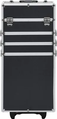 Obrázek produktu pro kosmetické pouzdro vidaXL Aluminium Black