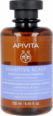 Obrázok produktu pre Apivita Sensitive Scalp Shampoo posilujúci šampón pre citlivú pokožku hlavy 250 ml