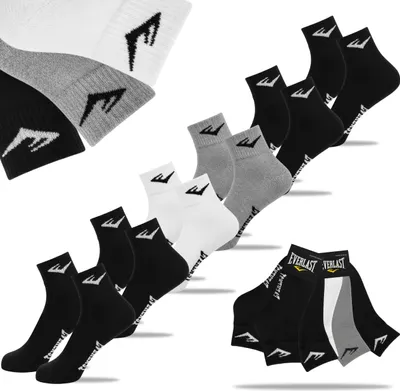 Obrázek produktu pro Everlast Pánské Ponožky 6 Párů Bavlna Skq003 Velikost 39/42