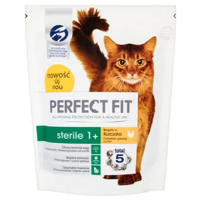 Produktbild von Perfect Fit Sterile 1+ Alleinfuttermittel für ausgewachsene Katzen 750 g