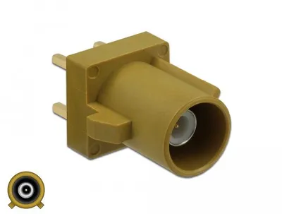 Obrázok produktu pre DeLOCK 89736, FAKRA K, Hnedá, Plast, Zlato, 9,4 mm, 16,9 mm