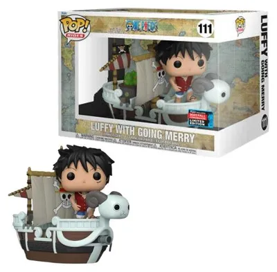 Produktbild von Funko Pop! Rides One Piece - Luffy with Going Merry 2022 Fall convention Limited Edition #111
