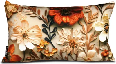 Zdjęcie produktu dla Geronimo | Poduszka dekoracyjna - 50x30 cm - Kolorowa - Zdejmowana poszewka - Można prać w pralce - Nadruk sublimacyjny - Antyalergiczna