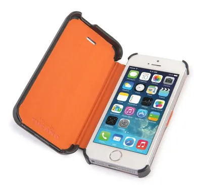 Produktbild von Tucano Ancilia Stylish protective Tasche für iPhone 5/5S, Schwarz