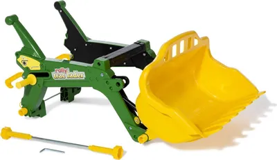 Produktbild von Kippschüssel rollyTrac Lader Premium in grün-gelb