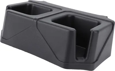 Image de Porte-gobelet arrière double amovible multifonctionnel Porte-boisson arrière Organisateur Plateau de rangement Remplacement pour Bronco 2 4 portes 2021 à 2024