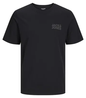 Image de JACK & JONES - T-shirt logo Jjecorp, coupe classique, col rond, disponible en grande taille