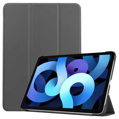 Produktbild von Hülle für Apple Ipad Air 4 2020/2022 4. Generation 10.9 Zoll Smart Cover Etui mit Standfunktion und Auto Sleep/Wake Funktion Grau