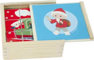 Produktbild von Holz-Bilderwürfel Unser Sandmännchen