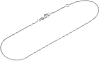 Produktbild von 25cm 925 Sterling Silber Fußkette Panzerkette Armband 1,2mm 1,5g 5430