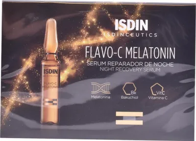 Productafbeelding van ISDIN Flavo-C Melatonine, voor vrouwen, geschikt voor elk huidtype, 2 ml