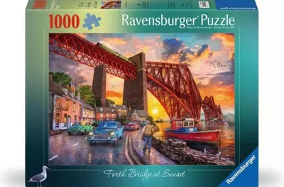 Produktbild von Ravensburger Puzzle 1000 Forth Bridge at Sunset 12+ Yearbeschädigt