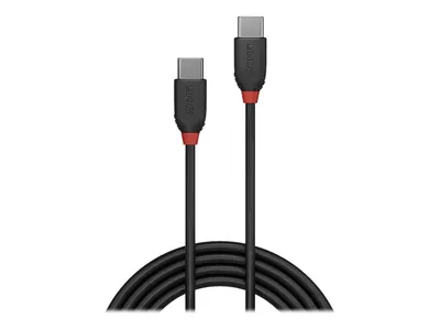 Obrázok produktu pre Lindy Black Line - USB-Kabel - USB-C (M) bis USB-C (M)