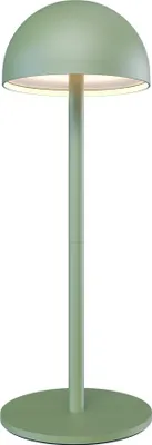 Produktbild von Ledvion Wiederaufladbare LED Tischleuchte Salbeigrün Dimmbar Warmweiss