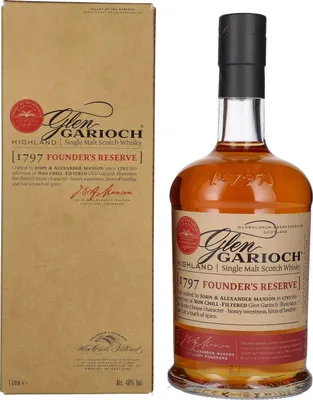 Image de Glen Garioch 1797 FOUNDER'S RESERVE Highland Single Malt 48% Vol. 1l en boîte cadeau