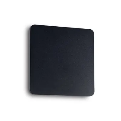 Produktbild von Ideal Lux LED Wandleuchte Cover Quadratisch Groß Schwarz 195773