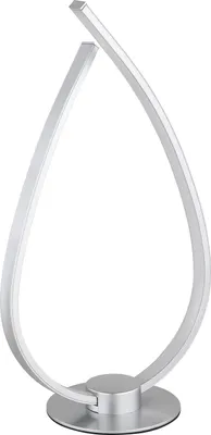 Immagine prodotto di Lampada da tavolo a LED, argento, opalina, H 37,5 cm