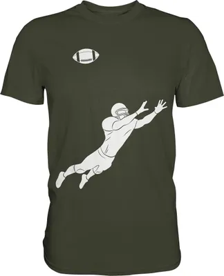 Produktbild von American Football T-Shirt – Urban Khaki / 3XL