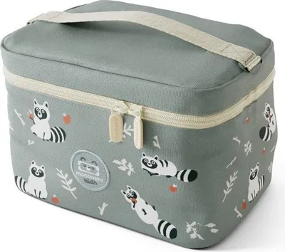 Immagine prodotto di Borsa termica per il pranzo, MONBENTO Frosty, borsa termica per bambini, 5 litri, Raccoon