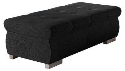 Produktbild von MIRJAN24 Polsterhocker Orkan Groß, Moderne Sitzhocker vom Hersteller, Holzkonstruktion, 120x60x39 cm (Farbe: Soul 20)