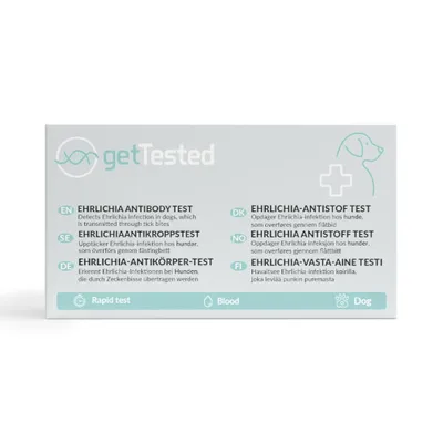 Obrázek produktu pro Rychlý test na ehrlichiózu u psů – test na protilátky proti Ehrlichia canis z krve