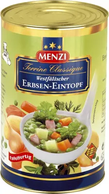 Produktbild von Menzi Linsen Eintopf westfälische Art Feinkost löffelfrisch 4200g