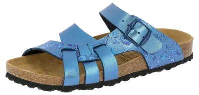 Produktbild von Lico Damen Bioline Flora Hausschuh, Blau, 38 EU