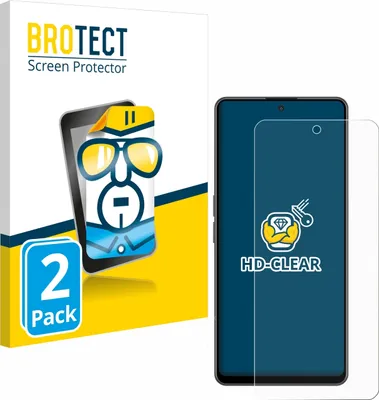 Produktbild von 2x Für OnePlus Nord CE 3 Lite 5G Schutzfolie BROTECT Displayschutz Display Schutz Folie Klar Transparent