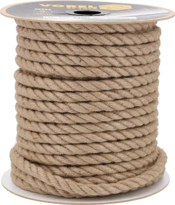 Obrázok produktu pre Jutové lano 18 mm, 50 m, trojpramenné, impregnované