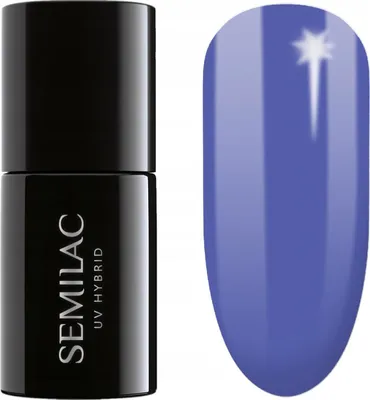 Produktbild von Blauer Hybrid-Nagellack Nr. 602 Semilac Dark Jeans 7 ml