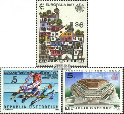 Produktbild von Briefmarken Österreich 1987 Mi 1876,1877,1878 (kompl.Ausgaben) postfrisch Sondermarken