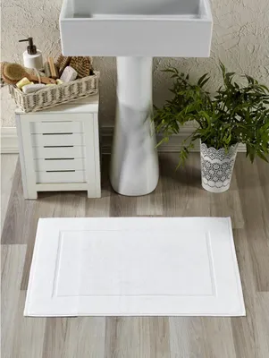 Produktbild von Hotelmatte 50x70cm Frottee 700g weiß