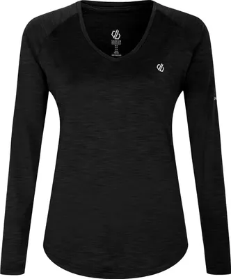 Immagine prodotto di Dare2b Discern t-shirt a maniche lunghe nero 16 signore nero 16