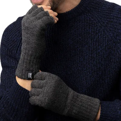 Produktbild von Herren Fingerlose Handschuhe – Anthrazit