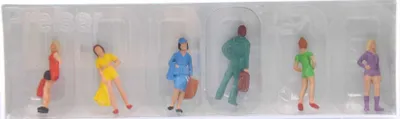 Produktbild von Preiser 14123 Reisende, Teenager Spur H0 in
