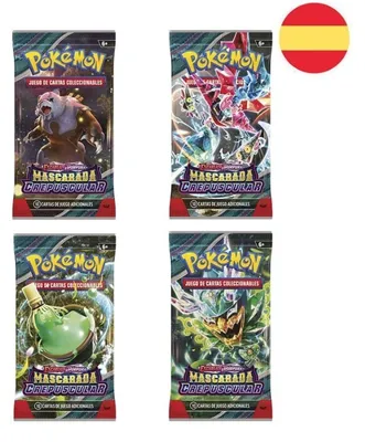 Obrázok produktu pre Španielska edícia kartovej hry Pokémon Twilight Masquerade