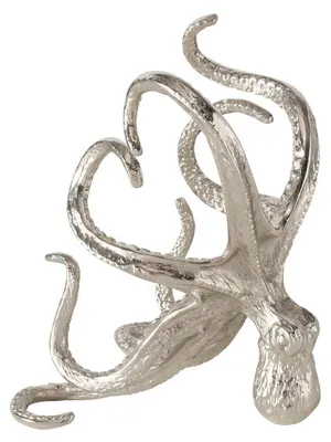 Produktbild von Flaschenständer Flaschenhalter Octo Metall Silberfarben