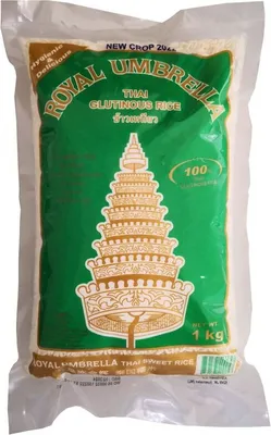Produktbild von Royal Umbrella Klebreis 1kg | Thai Glutinous Rice | Klebereis