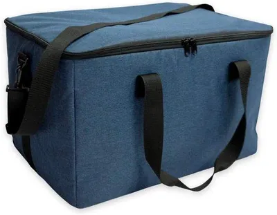 Immagine prodotto di Borsa da viaggio grande - 58 litri - ripiegabile - blu scuro