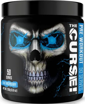 Produktbild von JNX Sports The Curse! (50 serv) Blue Raspberry - Pre-Workout - Pre-Workout Booster