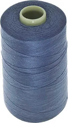 Universal Polyester Nähgarn 1 Spule 40/2 120er 1000m A734 stahlblau