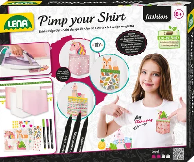 Produktbild von LENA Pimp your Shirt Set Gestalte coole Taschen auf deinem Shirt