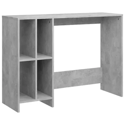 Obrázek produktu pro vidaXL Počítačový stůl betonový šedý 102,5x35x75 cm odvozený dřevěný výrobek