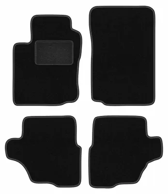 Immagine prodotto di Tappetini in moquette per Suzuki Grand Vitara I 1998-2005 (3 porte) – set 4 pezzi, neri, su misura – Wielganizator LUX