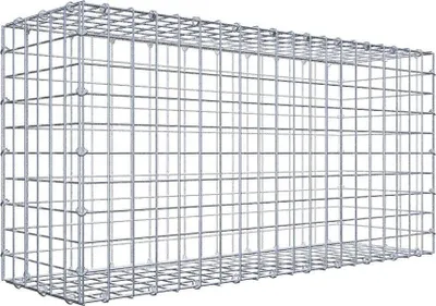Produktbild von Gabione 100 cm x 50 cm x 30 cm (L x H x T), Maschenweite 5 cm x 5 cm, C-Ring