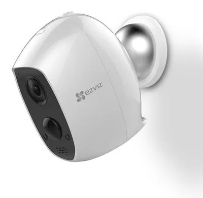 Produktbild von EZVIZ Wire-Free Camera C3A, IP-Sicherheitskamera, Innen & Außen, Kabellos, Wand, Weiß, Box